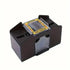 Automatic Card Shuffler, Transparent Plastic One-Touch Shuffling, Family Game & Poker Essential, Ages 14+