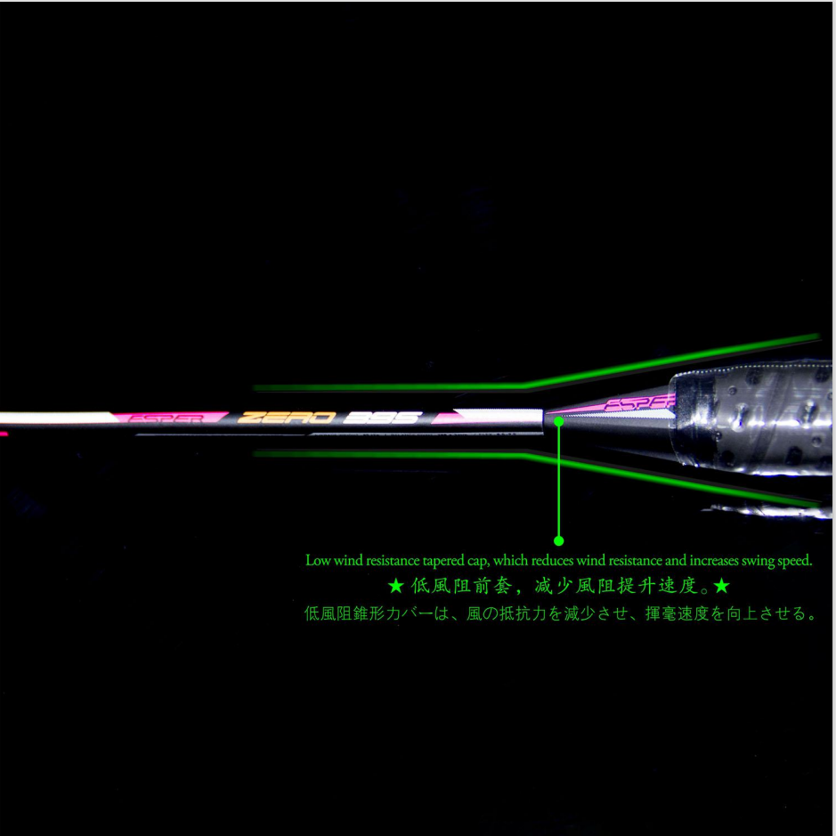 ESPER Explorer X-RACE 39S Badminton Racket 4U 84g Full Carbon Fiber Beginner G6 Entry-Level Racket