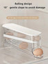Automatic Sliding Egg Holder 12-14 Eggs Flip Lid Fridge Storage Container