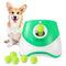 Automatic Pet Ball Launcher Toy with 3 Smart Launch Modes, Built-in Li-ion Battery & USB Charging, Long Battery Life, Indoor/Outdoor Use, Perfect Interactive Training Toy for Small and Medium Dogs(Light green)
