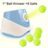 Automatic Pet Ball Launcher Toy with 3 Smart Launch Modes, Built-in Li-ion Battery & USB Charging, Long Battery Life, Indoor/Outdoor Use, Perfect Interactive Training Toy for Small and Medium Dogs(Light green)