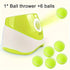 Automatic Pet Ball Launcher Toy with 3 Smart Launch Modes, Built-in Li-ion Battery & USB Charging, Long Battery Life, Indoor/Outdoor Use, Perfect Interactive Training Toy for Small and Medium Dogs(Light green)