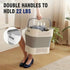 Multi-functional Folding Laundry Basket: Hassle-free Storage, One Basket for All Your Clothes Sorting。green