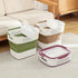 Multi-functional Folding Laundry Basket: Hassle-free Storage, One Basket for All Your Clothes Sorting。green