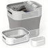 Multi-functional Folding Laundry Basket: Hassle-free Storage, One Basket for All Your Clothes Sorting。green
