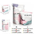 6PCS No-Pump Vacuum Storage Bags – Press to Flatten, Save 80% Space, Seasonal Storage Must-Have (Size: M)