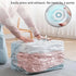 6PCS No-Pump Vacuum Storage Bags – Press to Flatten, Save 80% Space, Seasonal Storage Must-Have (Size: M)