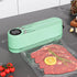 Beige. USB Rechargeable Portable Vacuum Sealer, suitable for vacuum packing snacks, meat, fruits, and vegetables for food preservation.