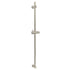 Solid Brass Brushed Nickel Long Sliding Rail Bar Swivel Handheld Shower Holder