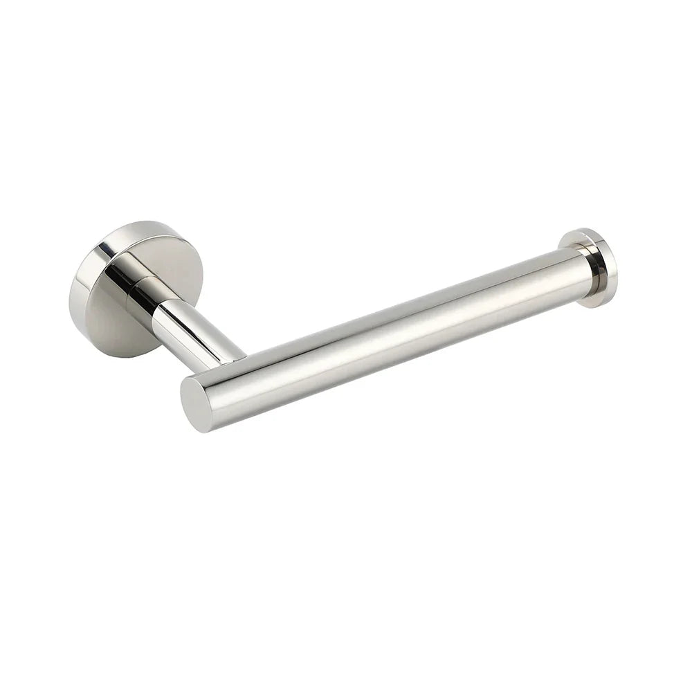 Bathroom Mirror Chrome Stainless Steel Toilet Paper Roll Tissue Holder Rack Kit