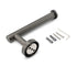 Gun Metal Round 304 Stainless Steel Toilet Paper Roll Tissue Holder Wall Mounted