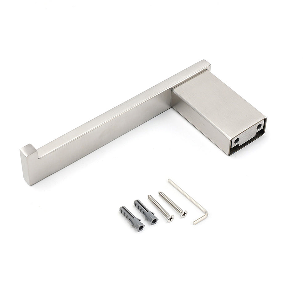 Bahtroom Accessory Brushed Nickel Toilet Paper Roll Tissue Roll Holder Rack Hook