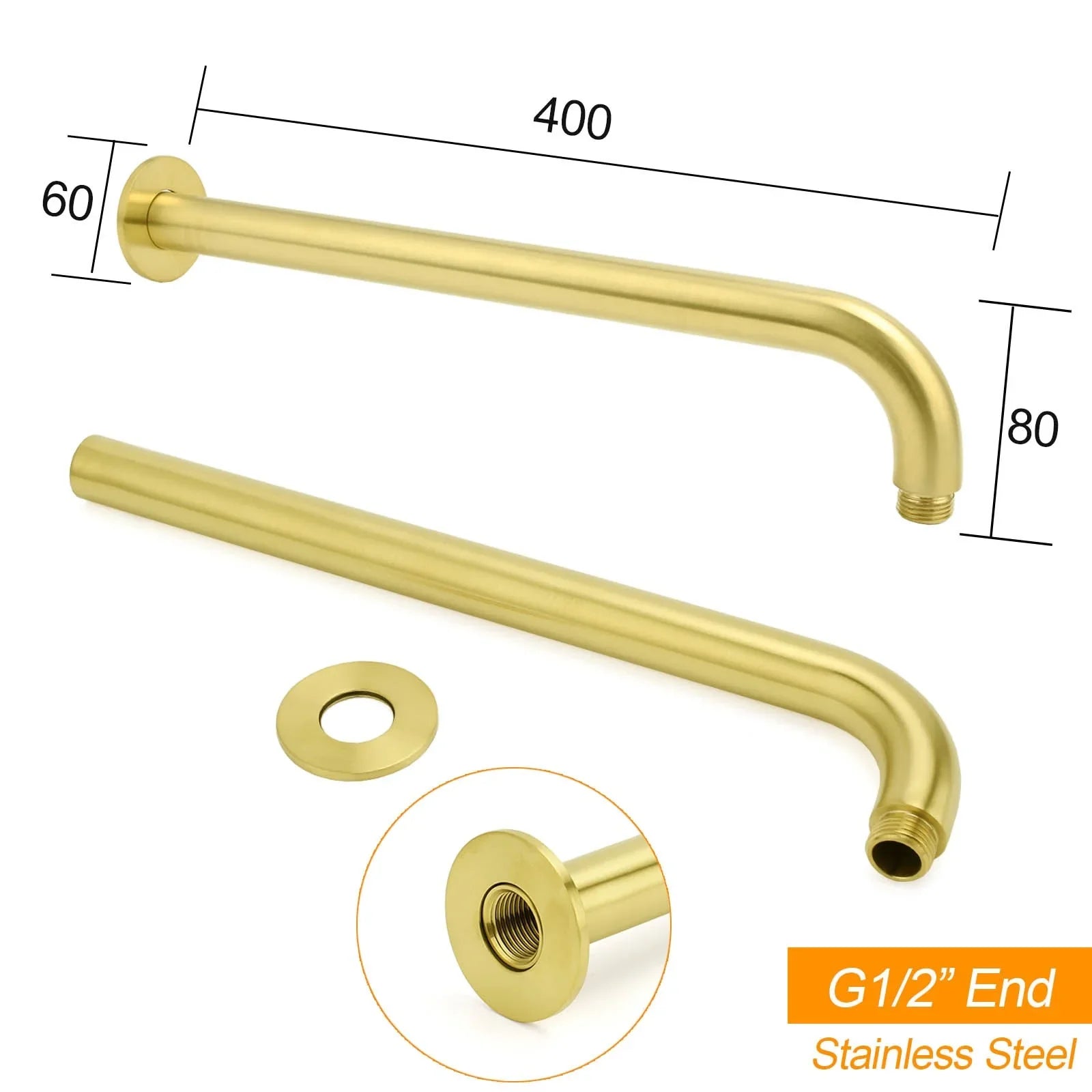 PVD Brushed Gold 10