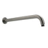 WELS Gun Metal Round 8" Rain Shower Head 400mm Straight Wall Mounted Arm Bath Set