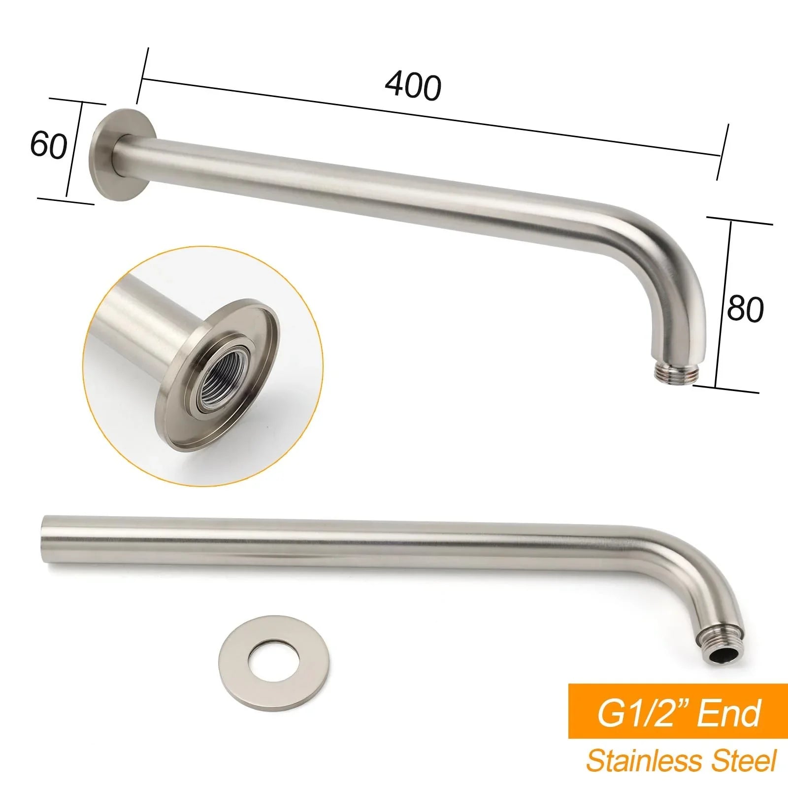 WELS Brushed Nickel Round 12