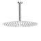 WELS Chrome Large 16" Round Rain Shower Head 300mm Ceiling Dropper Extension Arm Set