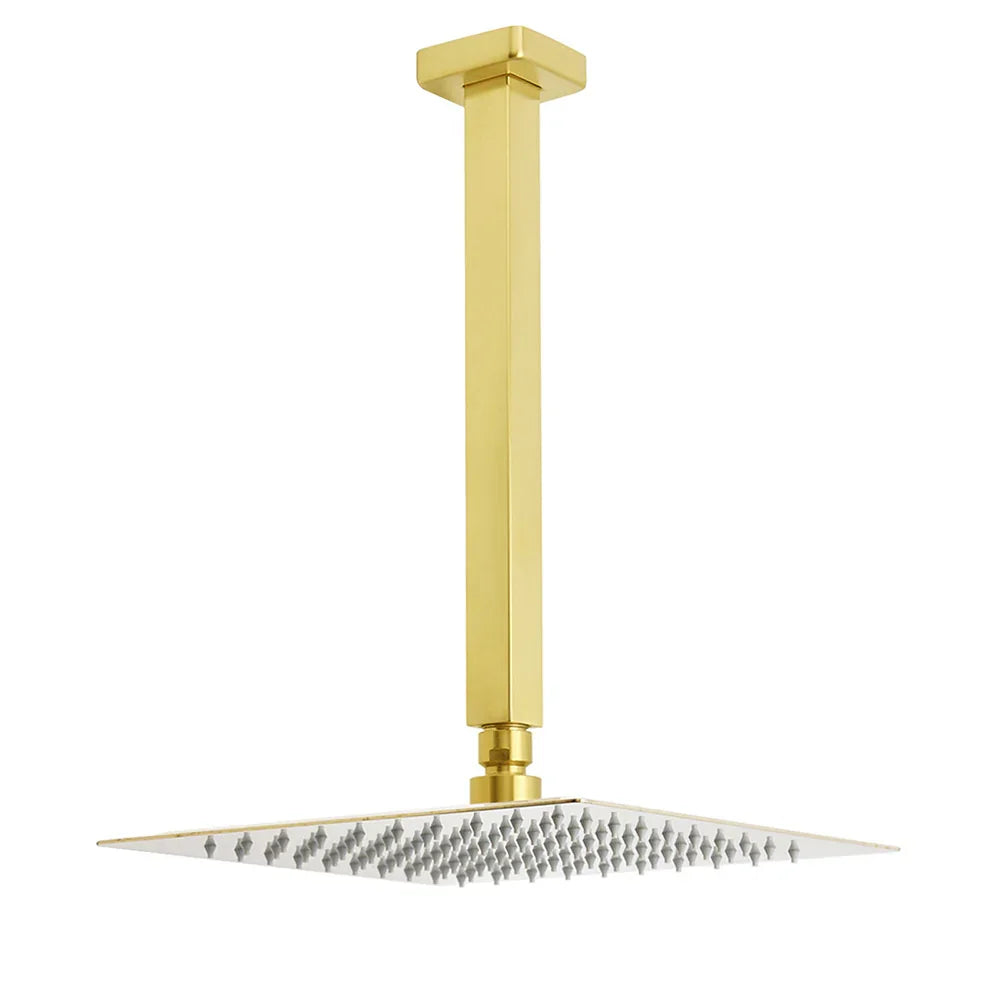 Brushed Gold Square 10