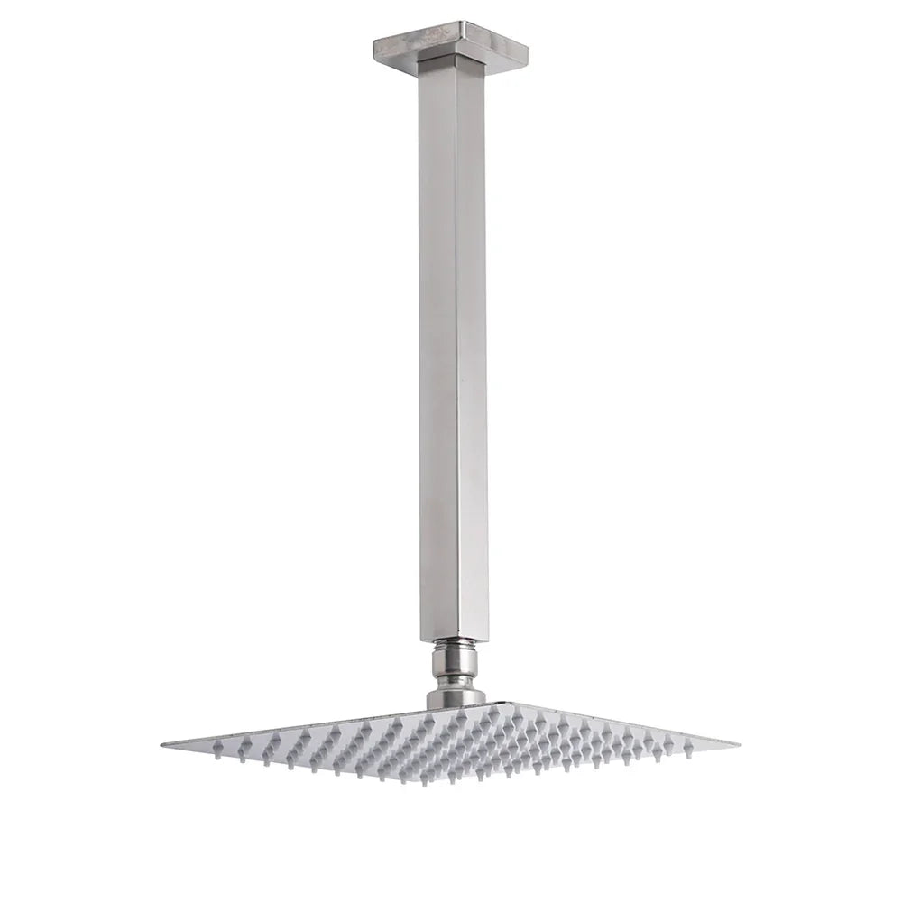 Brushed Nickel Square 8