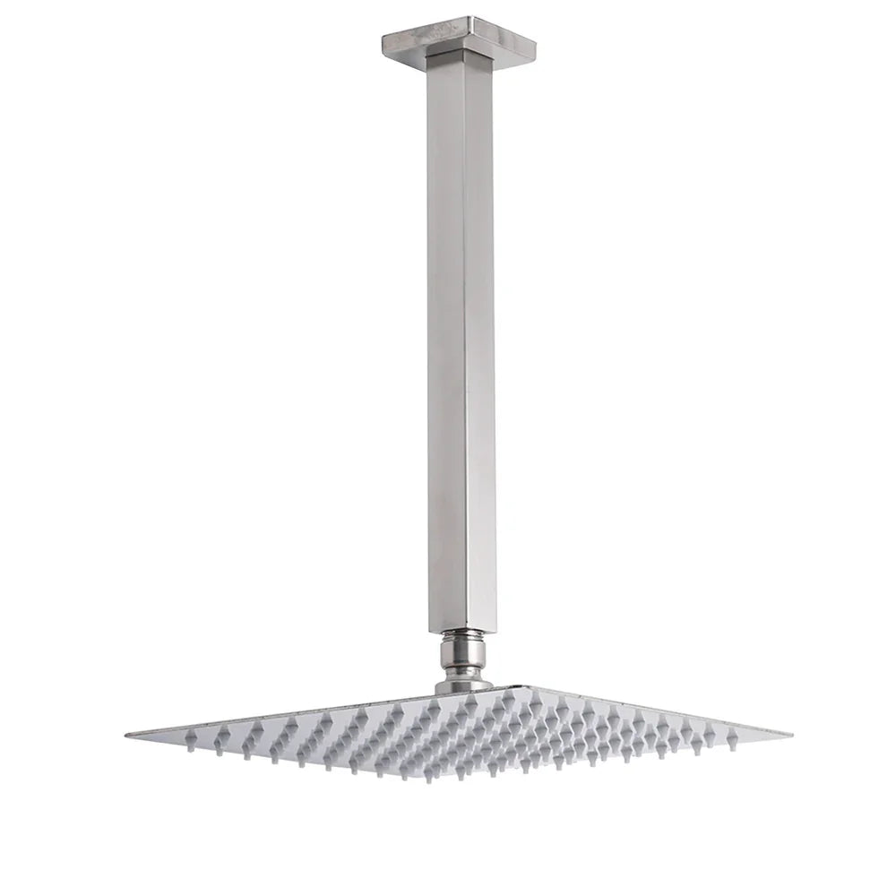 Brushed Nickel Square 10