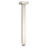 Brushed Nickel Square 10" Rain Shower Head 300mm Brass Ceiling Dropper Arm Set