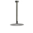 WELS Gun Metal Round 8" SUS Rainfall Shower Head 300mm Ceiling Dropper Arm Set