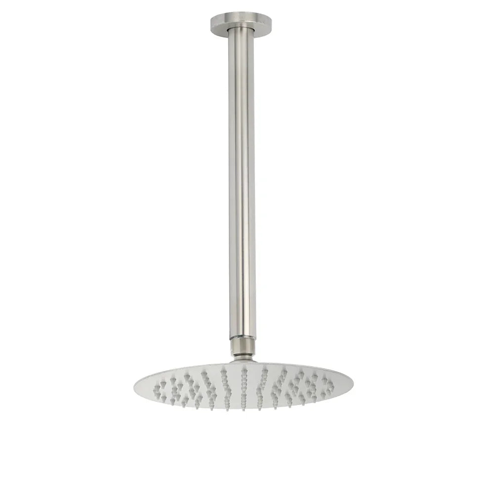 Brushed Nickel Round 8