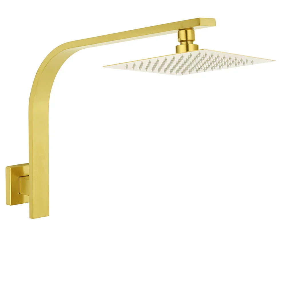 WELS Brushed Gold Square 8