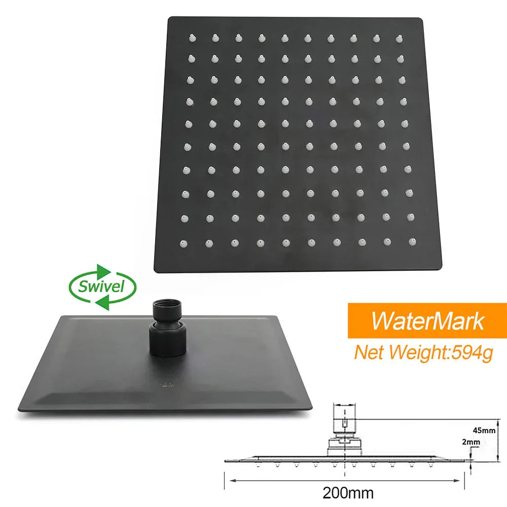 WELS Matt Black 8