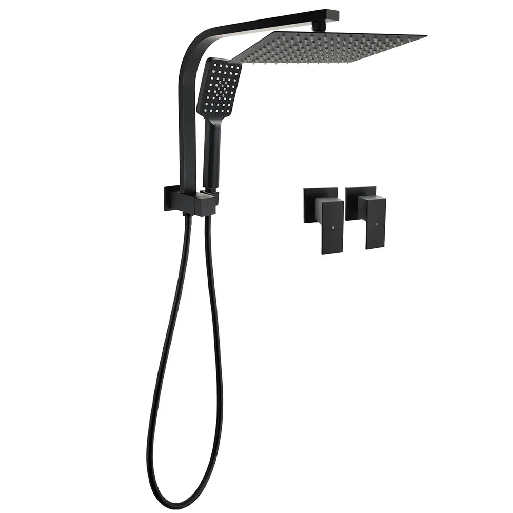 WELS Matt Black Square 10