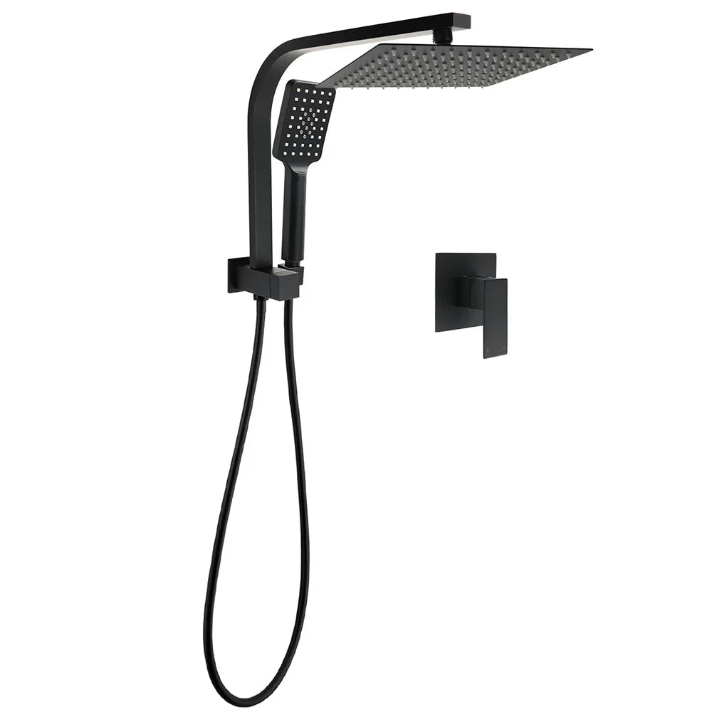 Matt Black Square 10
