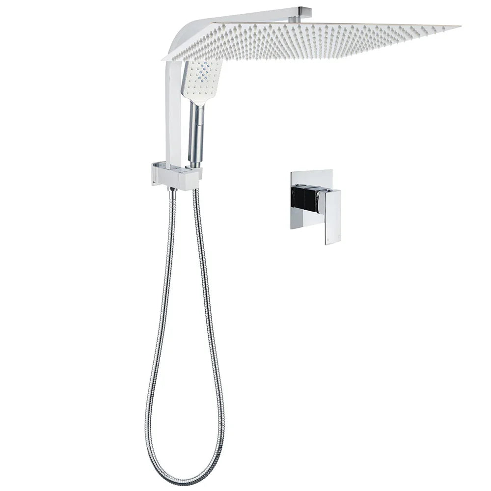 WELS Square Chrome 16
