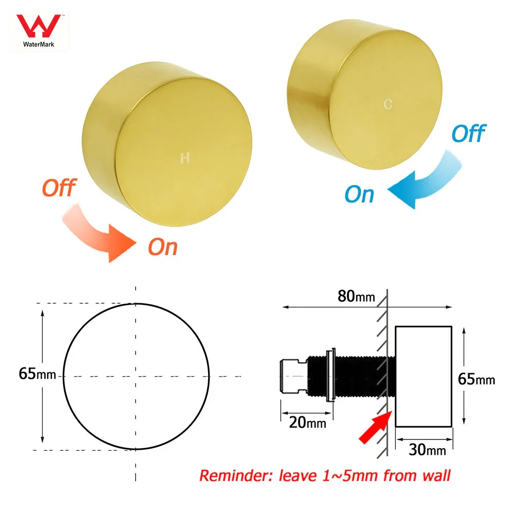 WELS Brushed Gold Large 12
