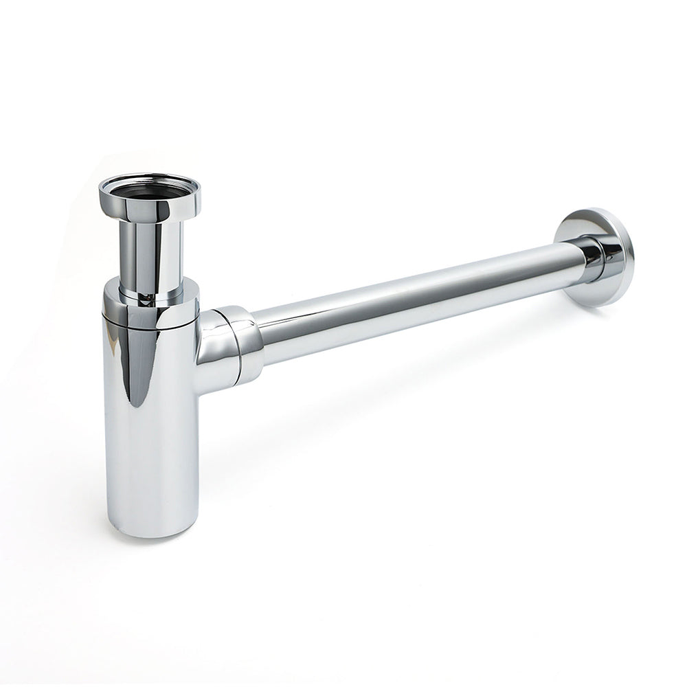 Watermark Adjustable 32mm Wall Bottle Trap Basin Sink Vanity Waste Drain Brass