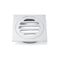 Watermark Stainless Steel 85x85mm Small Square Shower Grate Floor Drain 72mm Outlet