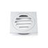 Watermark Stainless Steel 85x85mm Small Square Shower Grate Floor Drain 72mm Outlet