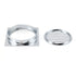 Chrome Stainless Steel 110mm Small Square Shower Grate Floor Drain 95mm Outlet