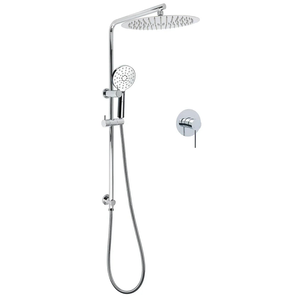 WELS Twin Shower Set Large Round 12