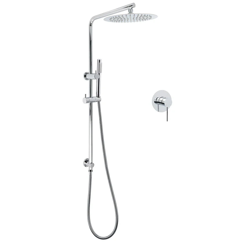 WELS 2 In 1 Shower Head Set Sliding Rail 3 Mode Handheld Arm 10
