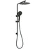 2‑in‑1 Matte Black Rainfall & Handheld Shower Set WELS 3 Star Watermark