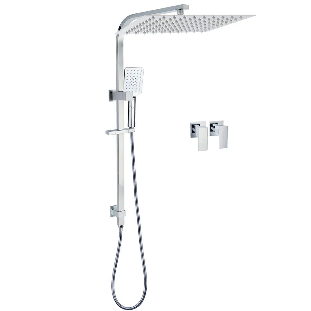 WELS Twin Square Shower Set 16