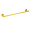 Brushed Gold Stainless Steel 750mm Long Towel Rack Rail Holder Round Hanger Bar