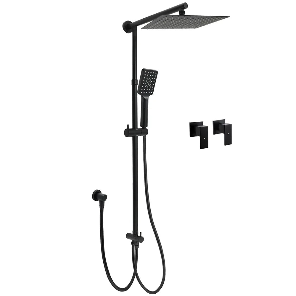 Matt Black 2in1 Set Square 10