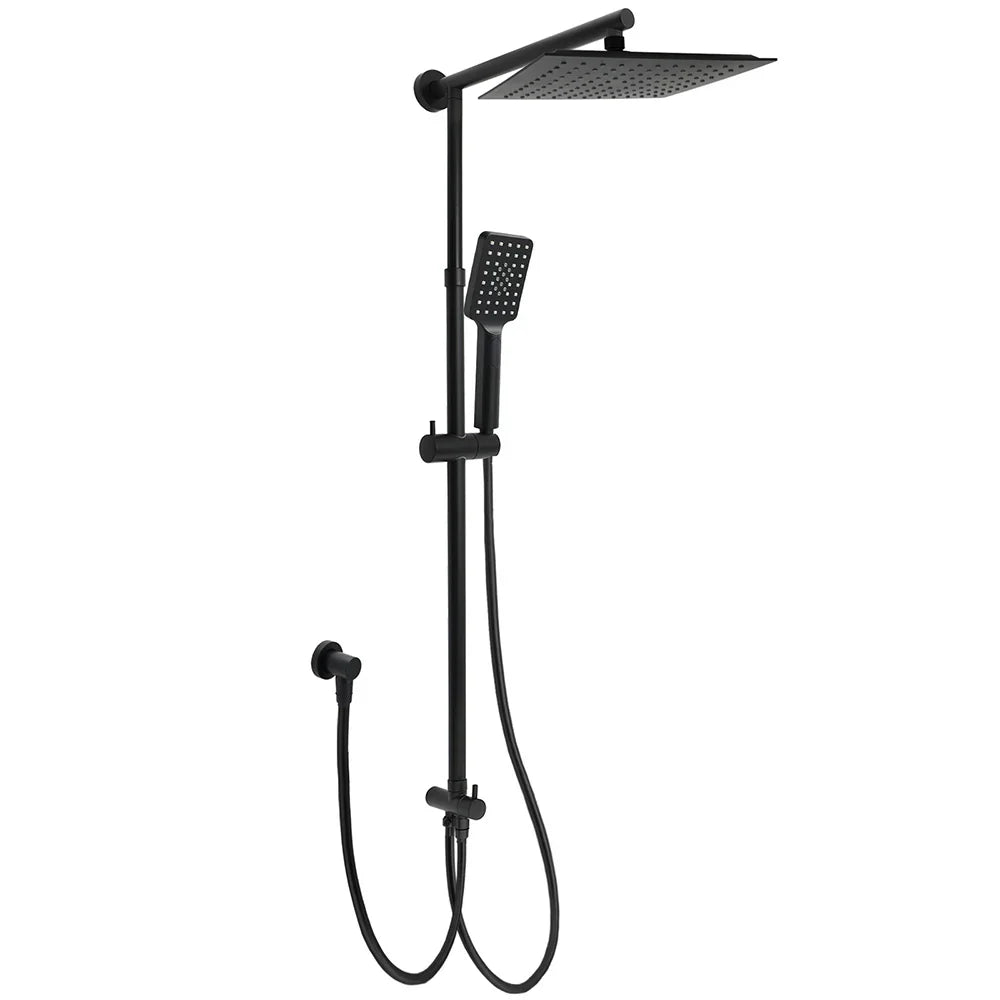 WELS Matt Black 2in1 Square 10