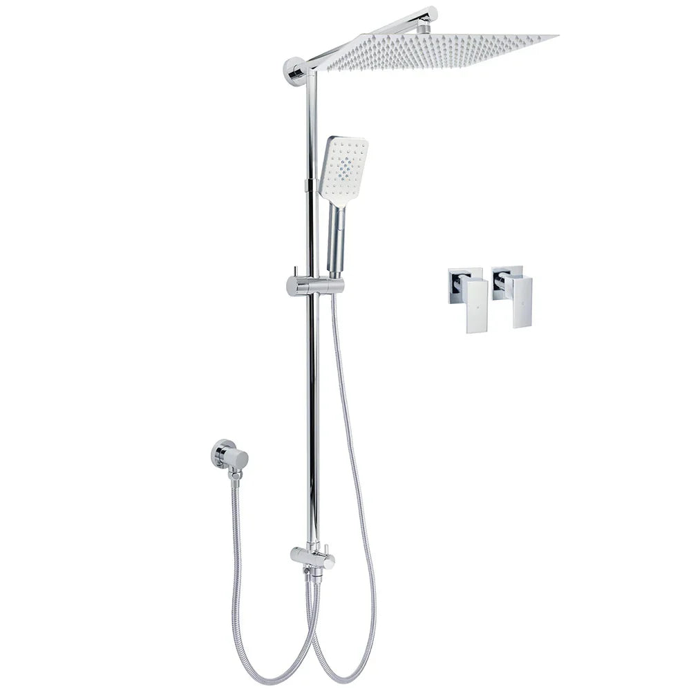 Double Square Shower Head 12