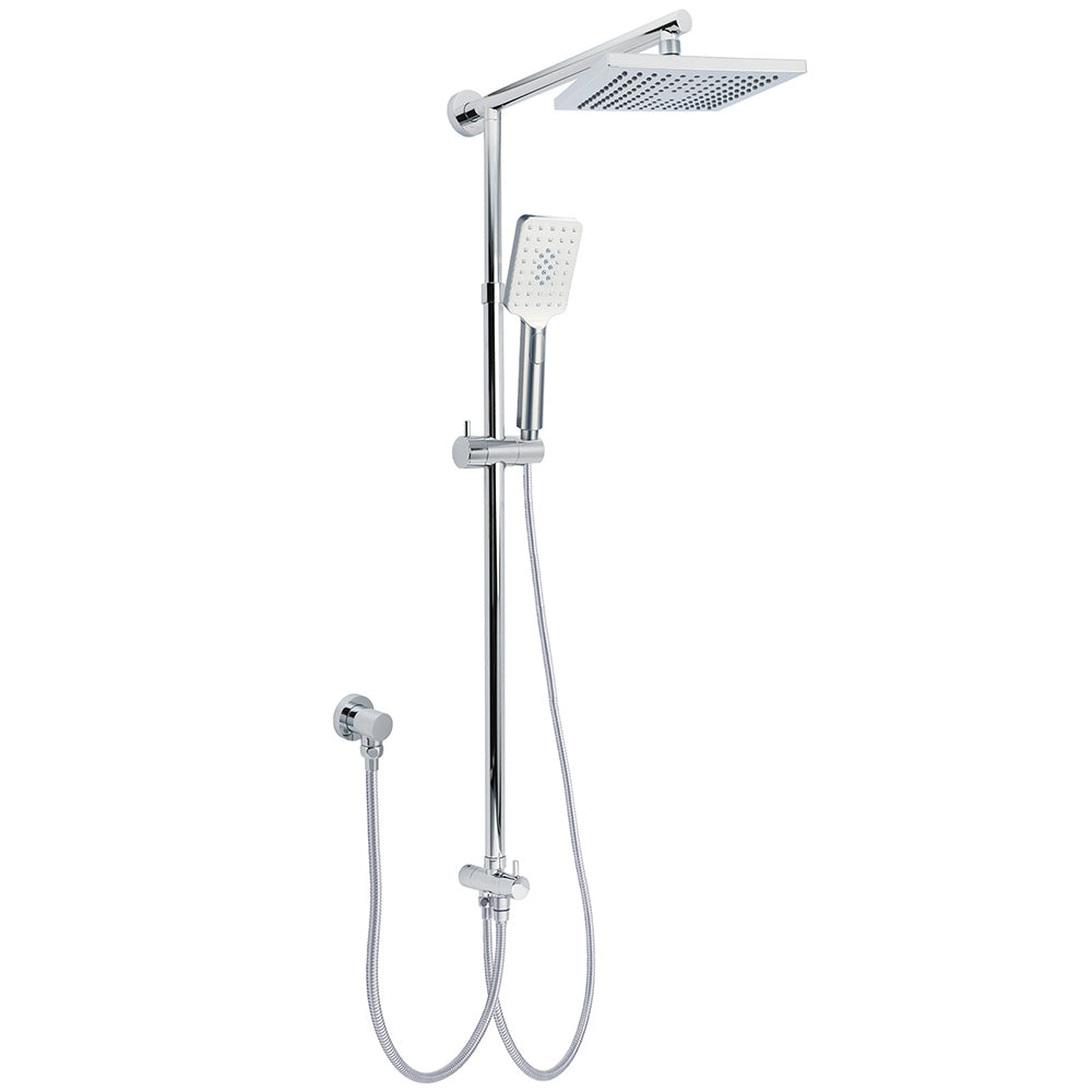 WELS Square Chrome Shower 8