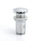 Chrome Round Basin 32mm Pop Up Brass Waste Plug Non Overflow Extension Length Drain Kit