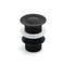 Matt Black Watermark 32mm Pop Up Push Brass Waste Plug No Overflow Basin Drain