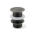 Gun Metal Brass 32mm Push Pop Up Plug Non-Overflow Basin Sink Drain Outlet Waste