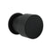 Matt Black Round Knob Concealed Shower Mixer Valve Hot Cold Water Switch Tap Kit