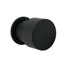 Matt Black Round Knob Concealed Shower Mixer Valve Hot Cold Water Switch Tap Kit